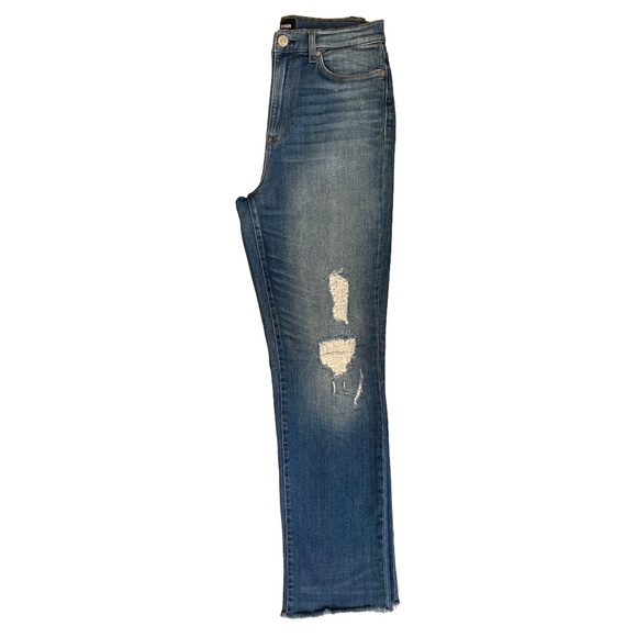 Hudson Jeans: Zoeey High Rise Straight Crop - Picture 7 of 9